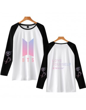 Camiseta Raglan Longa BTS