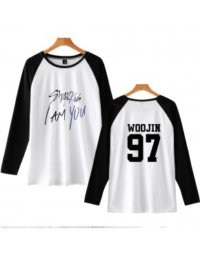 Camiseta Raglan Longa Stray Kids Membros