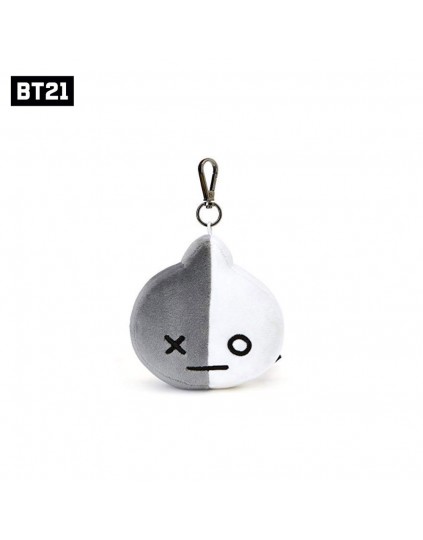 Chaveiro BTS BT21 Oficial Face Plush Doll 