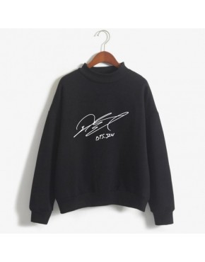 Blusa Ulzzang BTS Membros Autografo