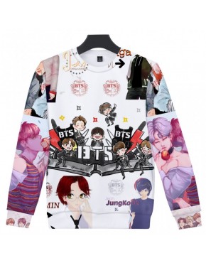 Blusa BTS 3D Estampada