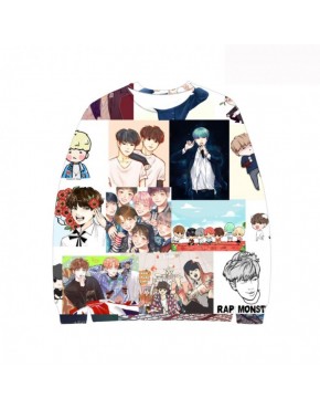 Blusa BTS 3D Estampada