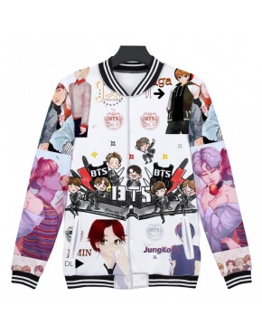 Jaqueta BTS Estampada