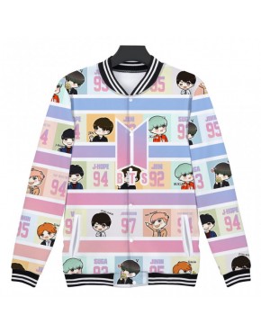 Jaqueta BTS Estampada