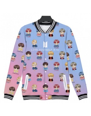 Jaqueta BTS Estampada