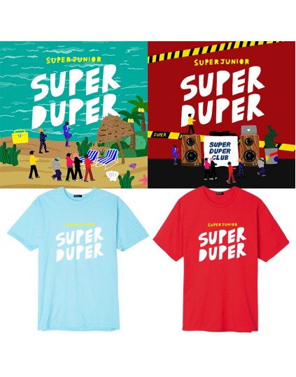 Camiseta Super Junior Super Duper