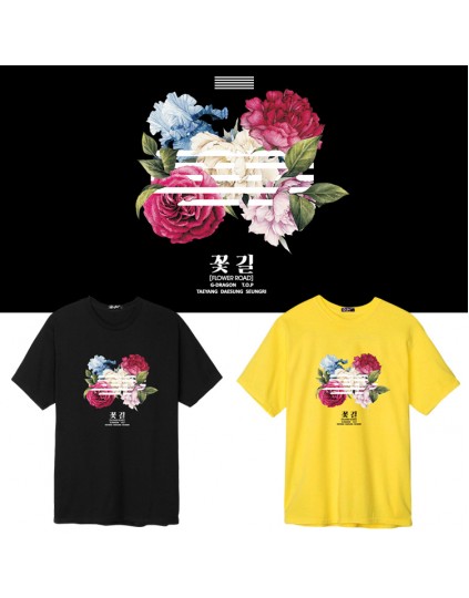 Camiseta Big Bang Flower Road