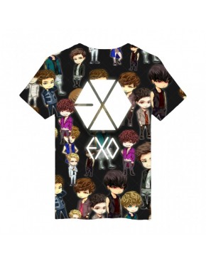 Camiseta EXO 3D Estampada