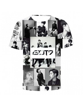 Camiseta GOT7 3D Estampada