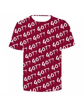 Camiseta GOT7 3D Estampada