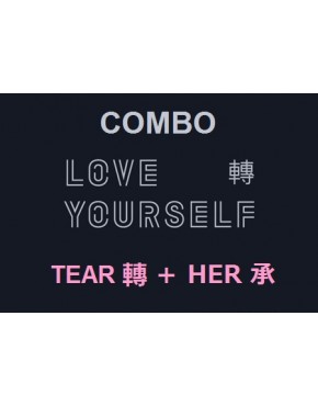 Combo BTS LOVE YOURSELF [轉 'Tear' + 承 Her] 