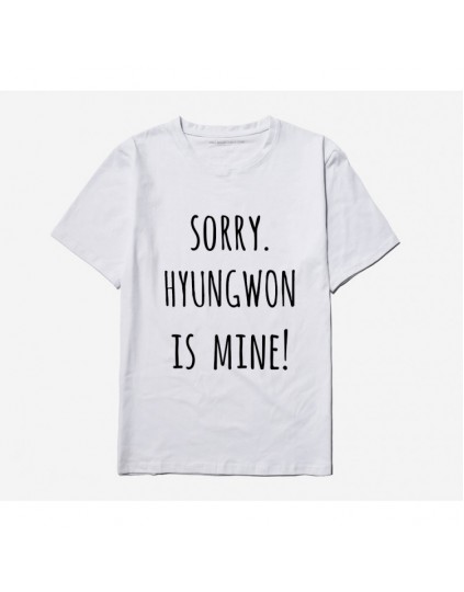 Camiseta Monsta X Sorry is Mine Membros