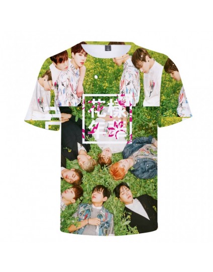 Camiseta BTS 3D Estampada Mood for Love