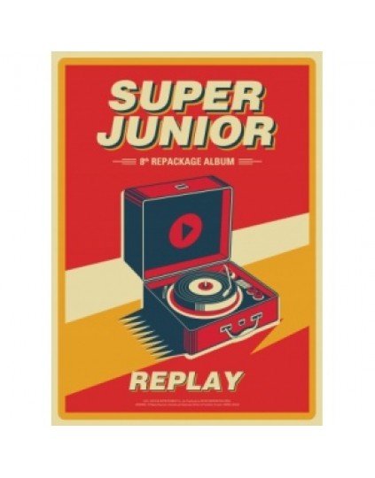 Super Junior - Album Vol.8 Repackage [REPLAY]