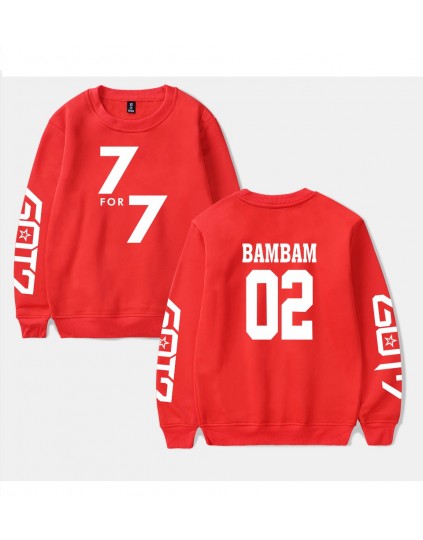 Blusa GOT7 7for7 Membros 