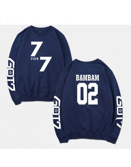 Blusa GOT7 7for7 Membros 