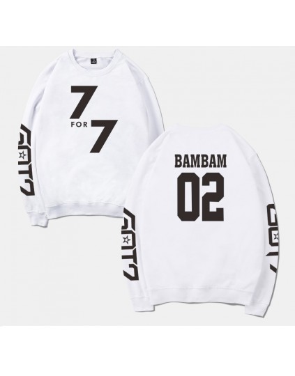 Blusa GOT7 7for7 Membros 