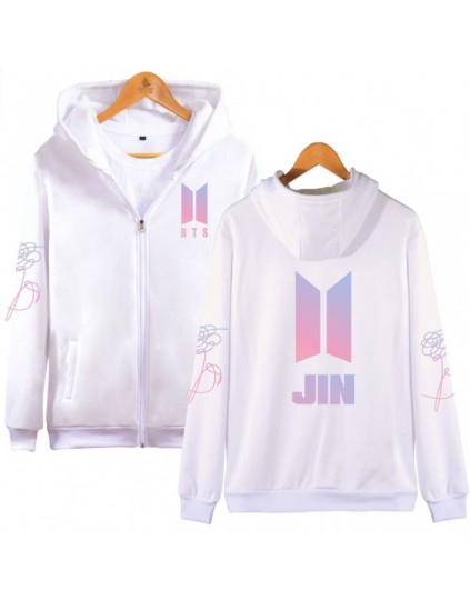 Moletom com Zíper BTS Nova Logo Membros