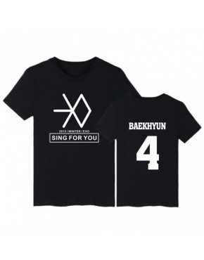 Camiseta EXO Sing For You Membros