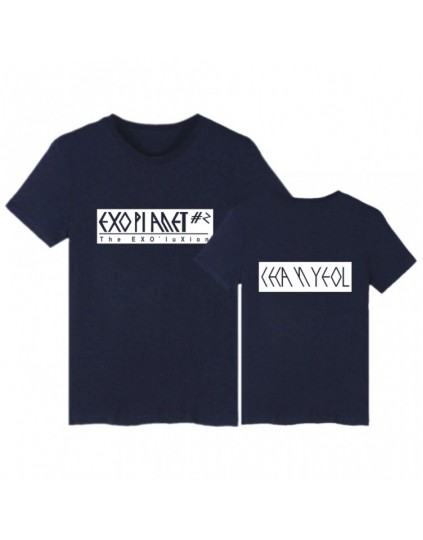 Camiseta EXO The EXO'luXion Membros