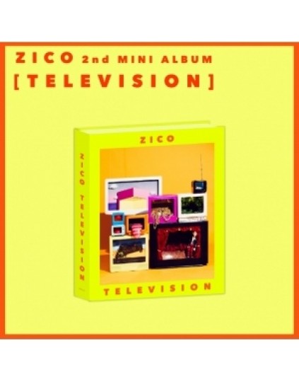 BLOCK B ZICO - 2ND MINI ALBUM TELEVISION CD
