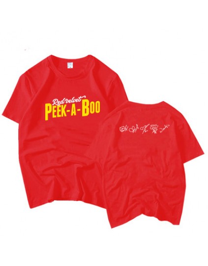Camiseta Red Velvet Perfect Velvet Peek-a-Boo