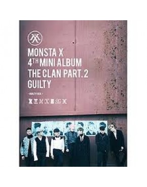 MONSTA X - MINI ALBUM VOL.4 [THE CLAN 2.5 PART.2 GUILTY] GUILTY VERSION