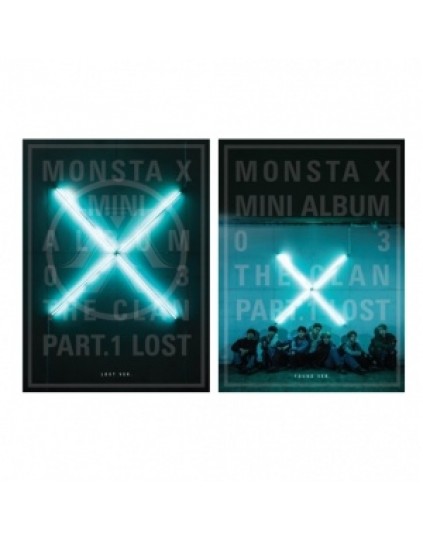 MONSTA X - MINI ALBUM VOL.3 [THE CLAN 2.5 PART.1 LOST] FOUND + LOST VERSION