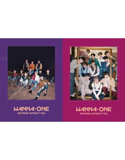 Combo WANNA ONE - To Be One Prequel Repackage Album [1-1=0(NOTHING WITHOUT YOU)] (Wanna + One Version)