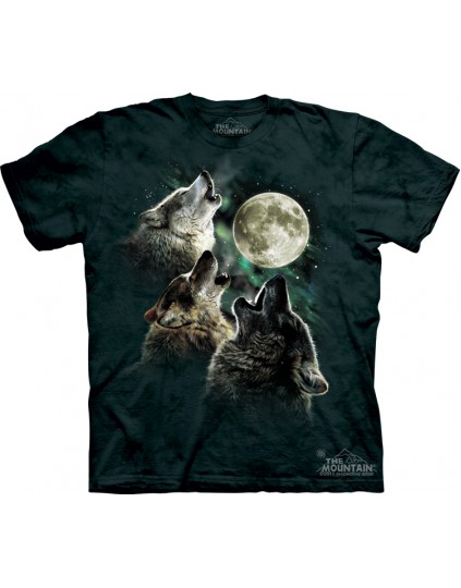 CAmiseta 3D Lobo Dark Night