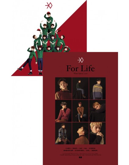 Combo EXO - Winter Special Album [ Miracles in December + For Life]