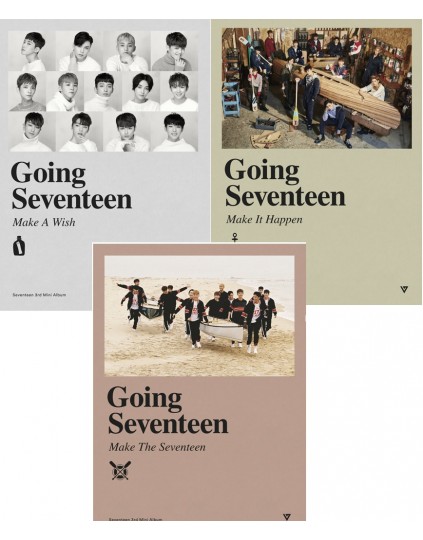 Combo SEVENTEEN - MINI ALBUM VOL.3 [GOING SEVENTEEN]