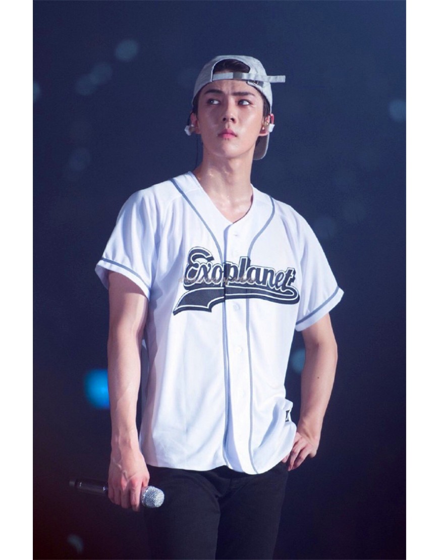 Camiseta Beisebol EXO Planet Exo'rdium Concert popup