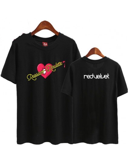 Camiseta RED VELVET RUSSIAN ROULETTE