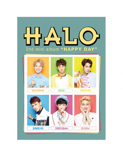 HALO - Mini Album Vol.2 [HAPPY DAY]
