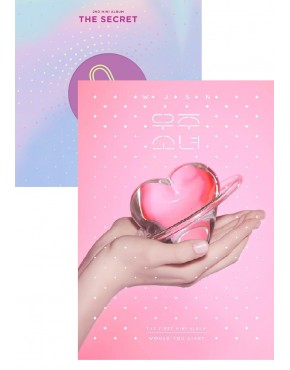 Combo  WJSN (Cosmic Girls) Mini Album Vol.1 e 2 ( WOULD YOU LIKE?+THE SECRET