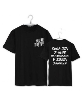 Camiseta BTS Young Forever