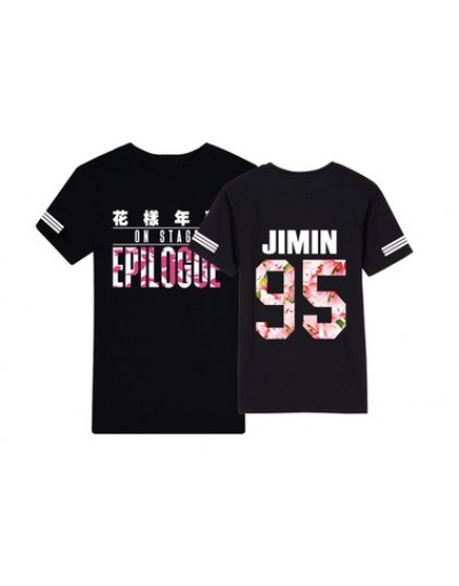 CAMISETA BTS EPILOGUE ON STAGE MEMBROS