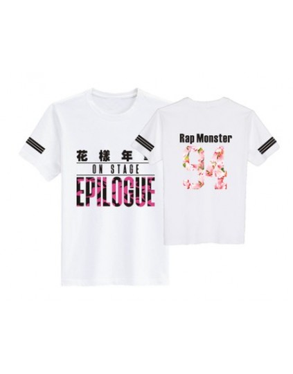 CAMISETA BTS EPILOGUE ON STAGE MEMBROS