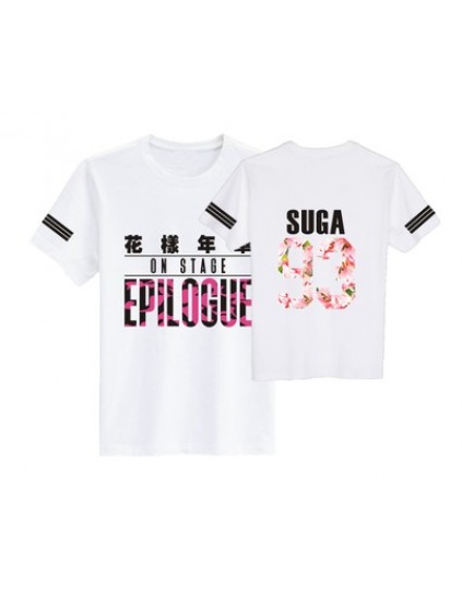 CAMISETA BTS EPILOGUE ON STAGE MEMBROS