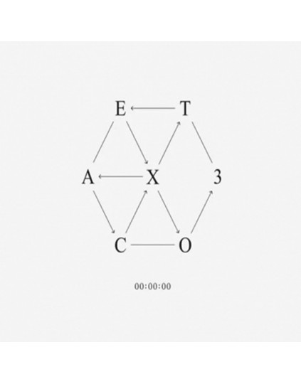 EXO - Album Vol.3 [EXACT]  (Korean Ver.)