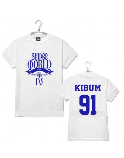 Camiseta Shinee World IV In Seoul Membros