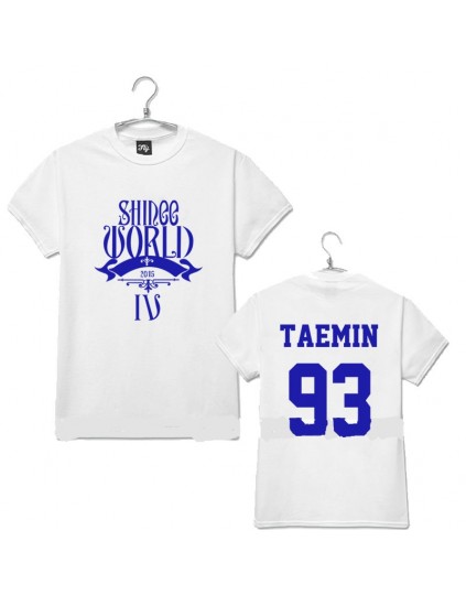 Camiseta Shinee World IV In Seoul Membros