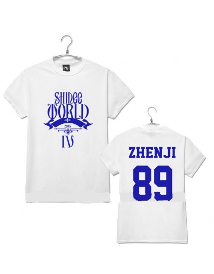 Camiseta Shinee World IV In Seoul Membros