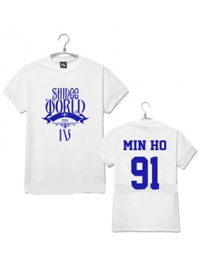 Camiseta Shinee World IV In Seoul Membros