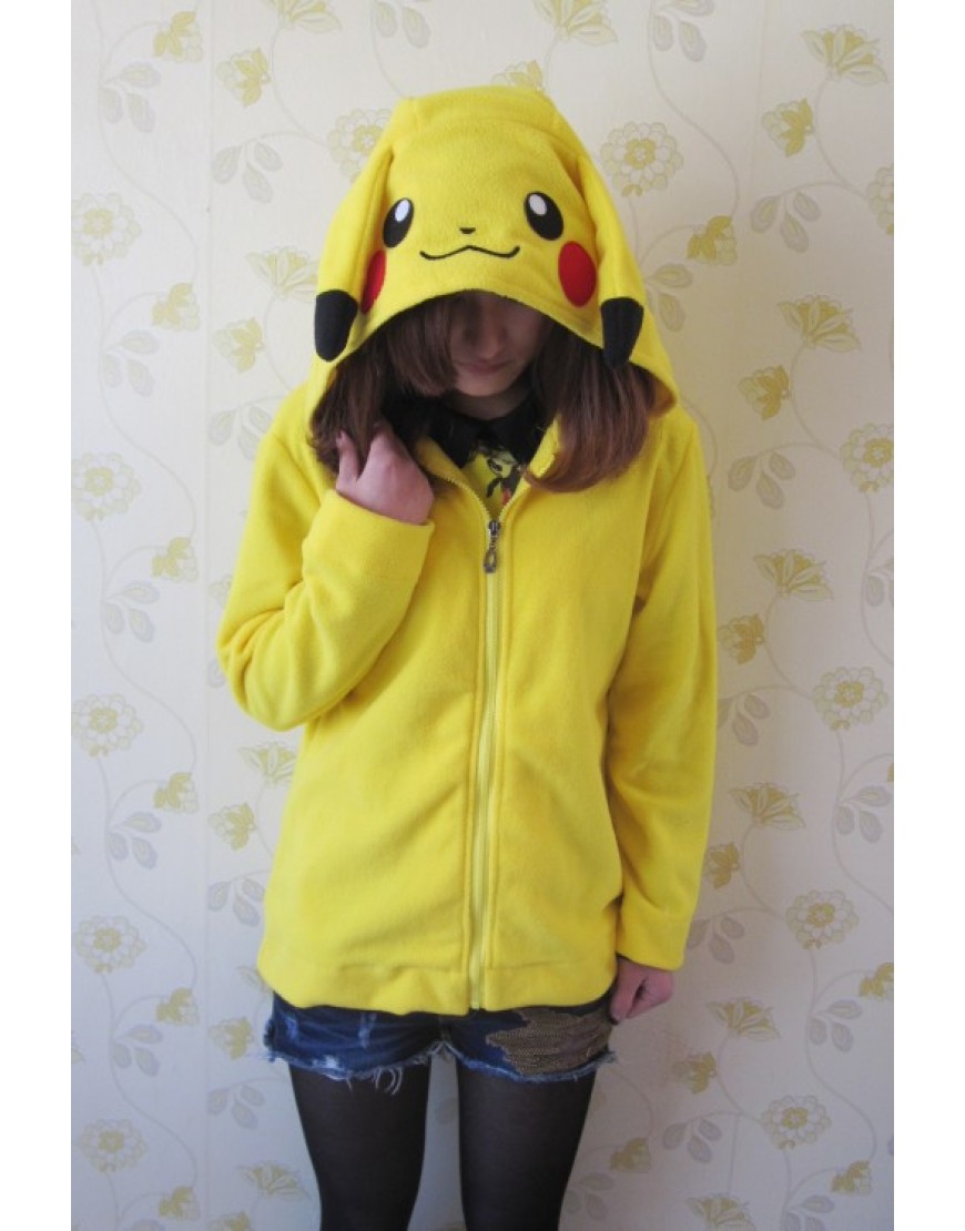 moletom pikachu feminino