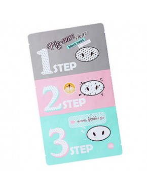 Holika Holika Pig-nose Clear Black Head 3 Step Kit 