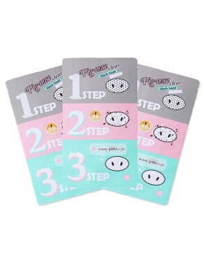 Holika Holika Pig Nose Clear Black Head 3 Step Kit ( 3pcs )