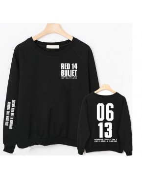 Blusa BTS Red Bullet