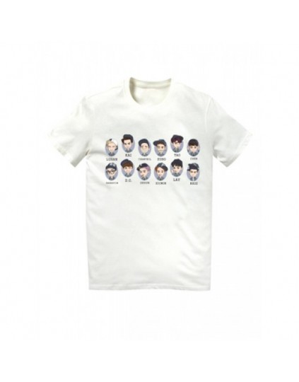 Camiseta EXO Membros Face